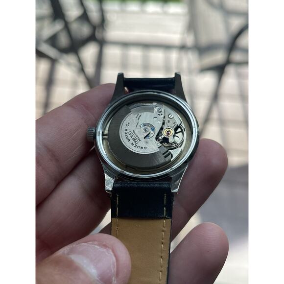 Vintage GRUEN Men\'s Automatic Watch CAL.730CA 17Jewels 1970 ??